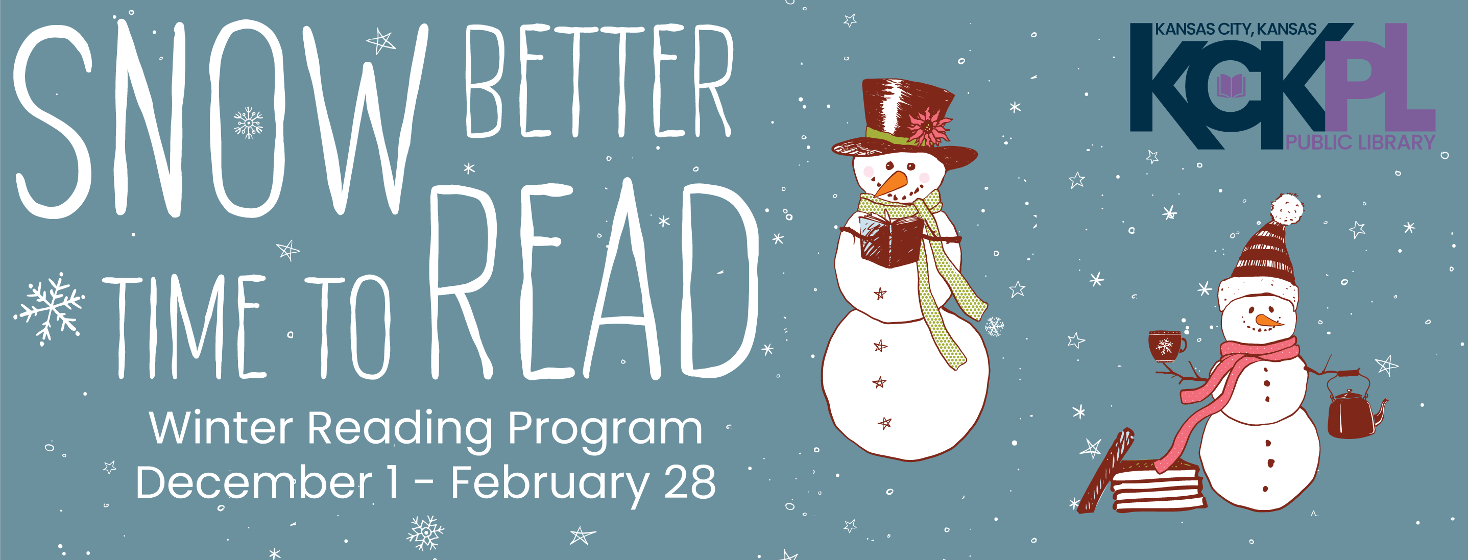 Winter Reading Program banner