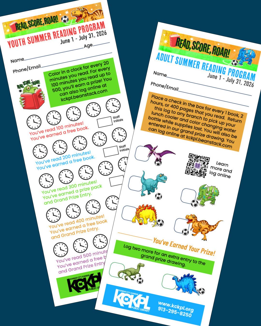graphic of paper reading logs printout