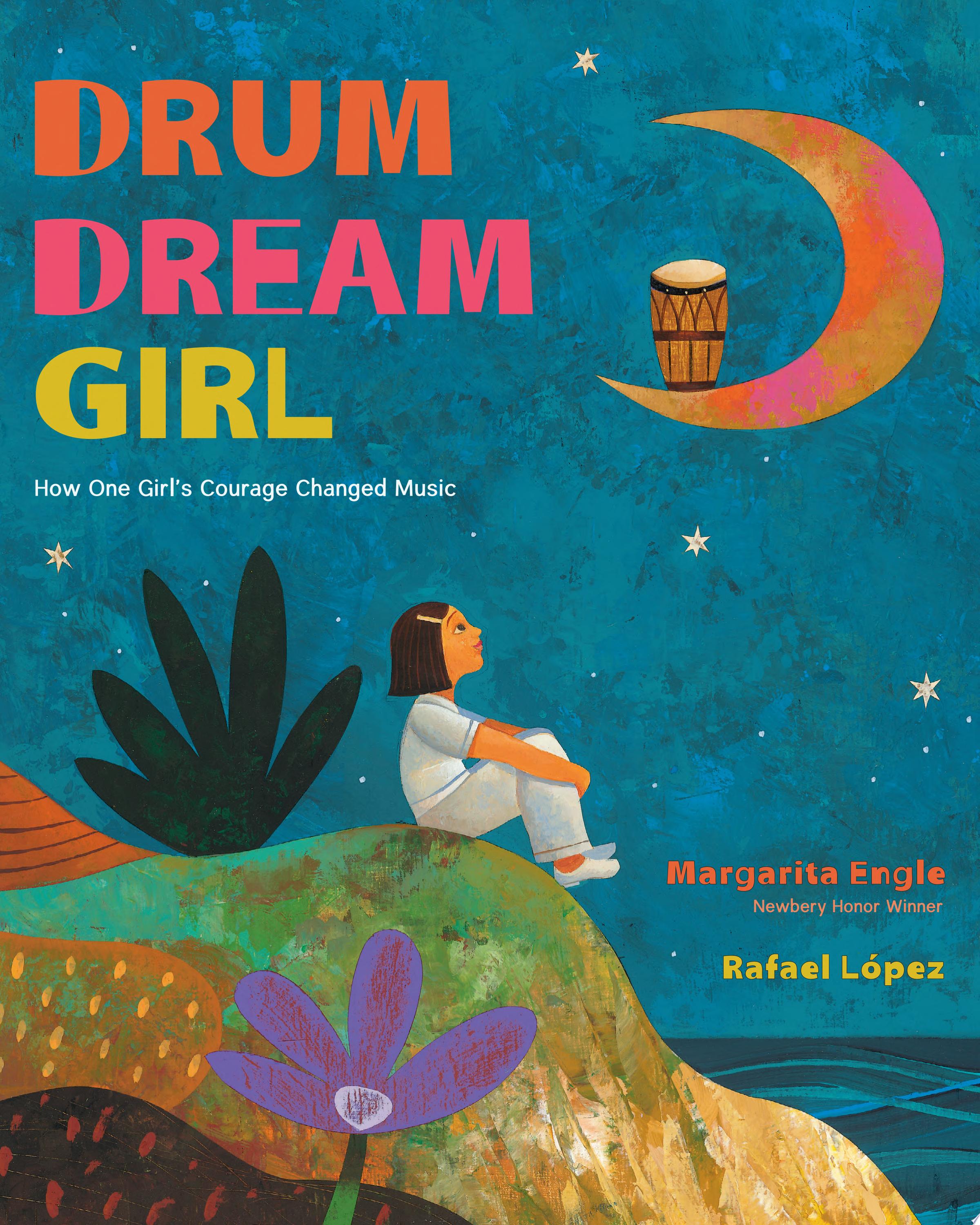 Book Cover for "Drum Dream Girl"