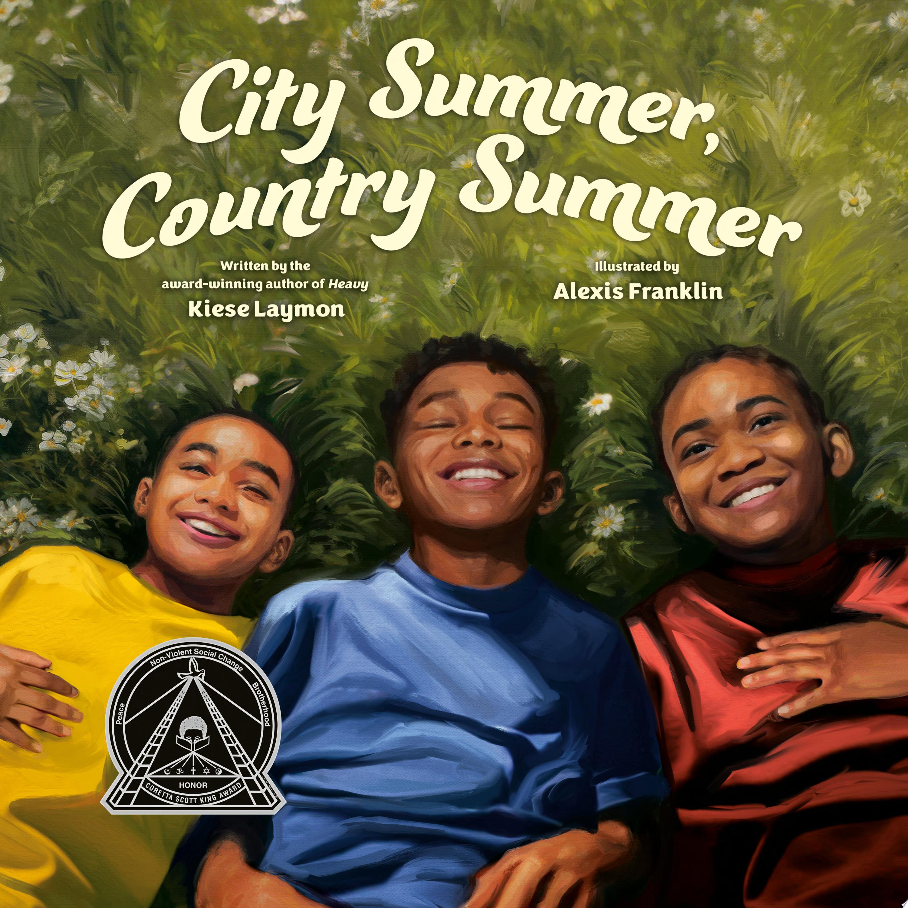 book cover for "City Summer, Country Summer"