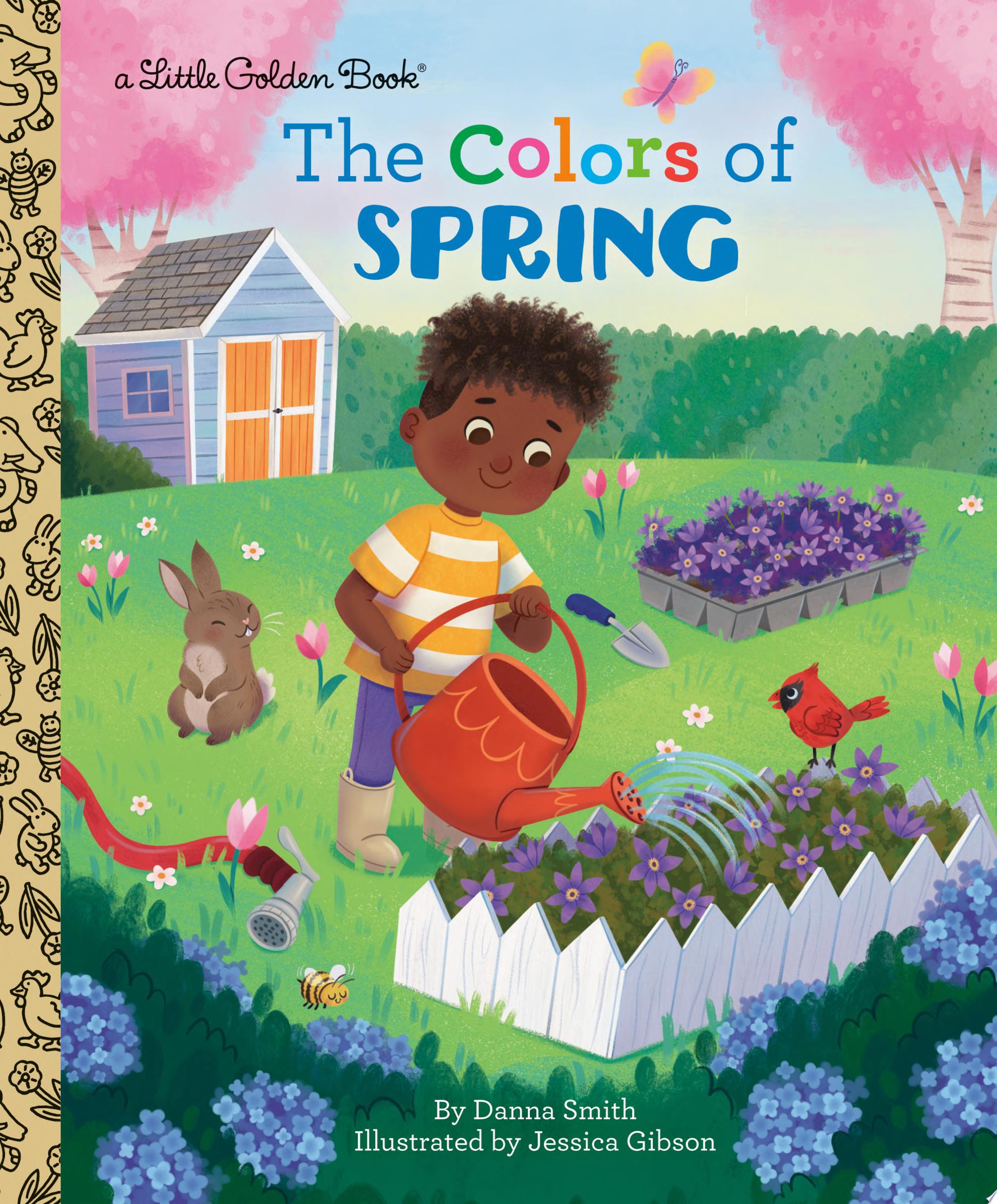 book covers for "The Colors of Spring"