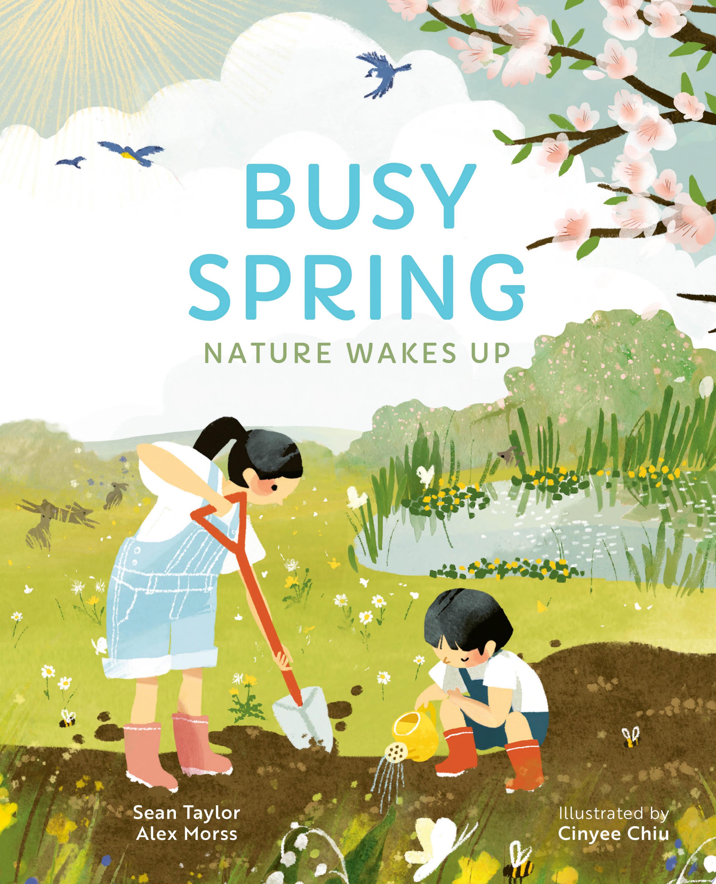 book cover for "Busy Spring"