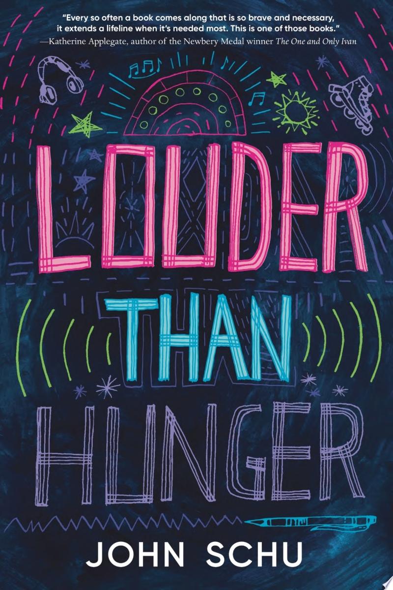book cover for "Louder Than Hunger"