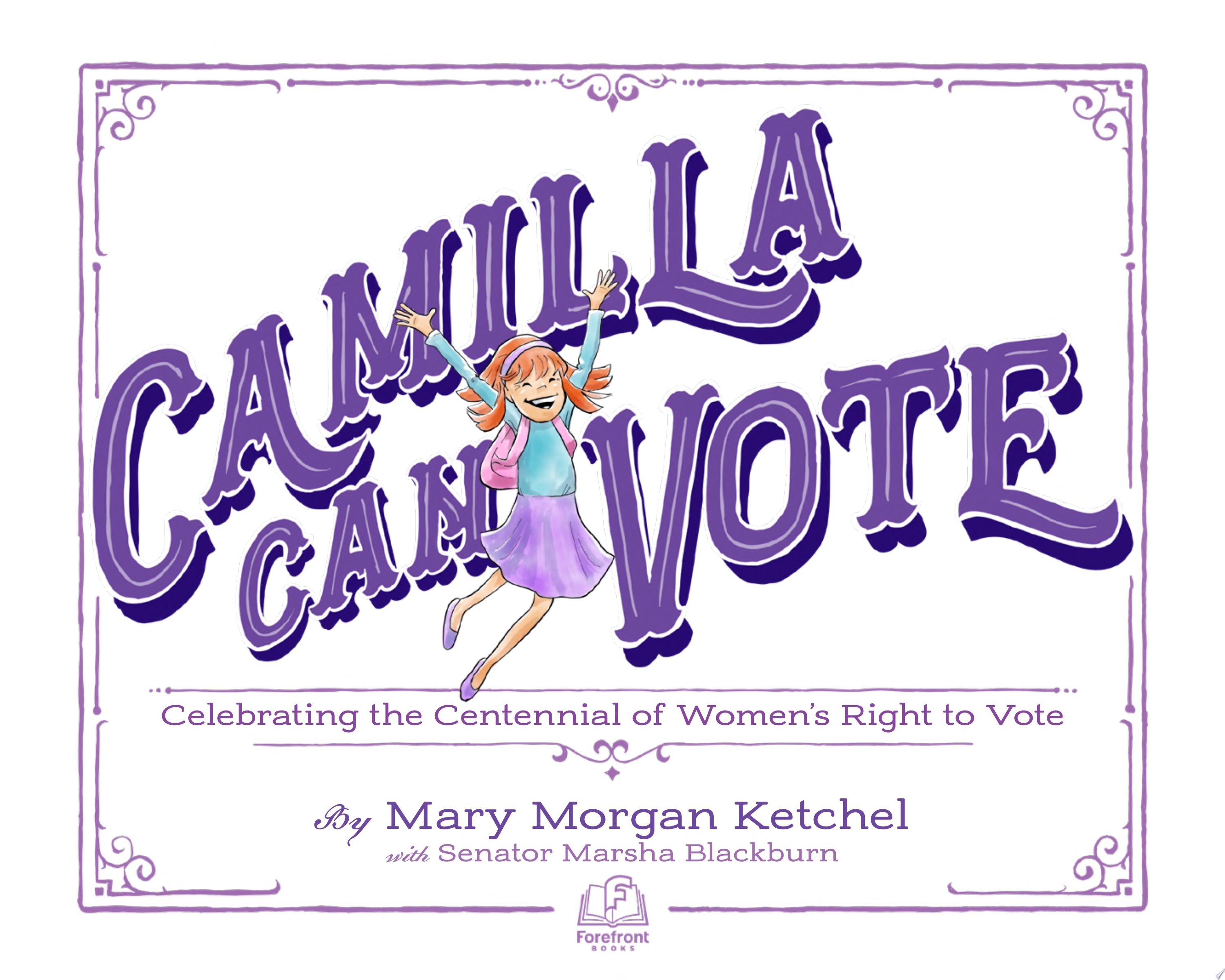 book cover for "Camilla Can Vote"