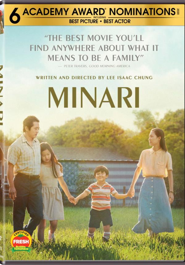 Minari dvd cover