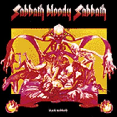 Sabbath Bloody Sabbath music cd cover showing a fantasy like skull creature