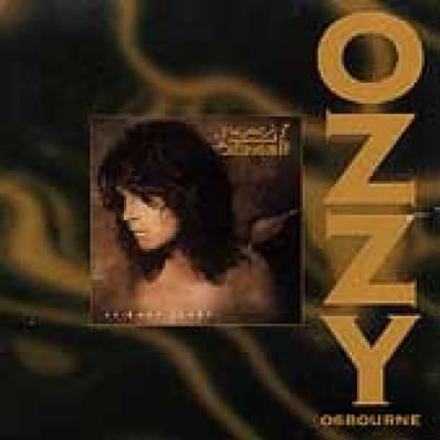 No More Tears music cd cover showing ozzy osbourne in a side profile shot