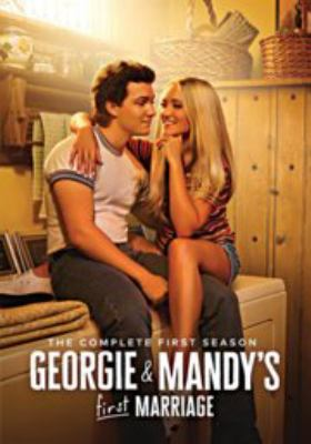 Georgie & Mandy dvd cover; young man and woman sitting together on a washing machine