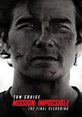 Mission Impossible The Final Reckoning dvd cover; man with scrapes and scratches on his face looking intently at the camera