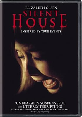 Silent House dvd cover; woman's face shown screaming