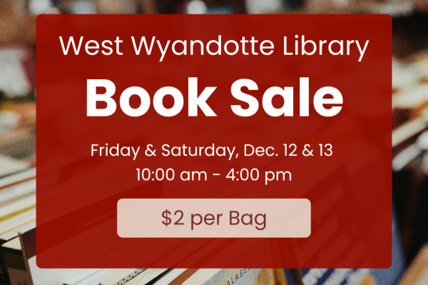west wyandotte book sale graphic