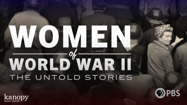 landscape movie cover for Women of World War II: The Untold Stories from PBS