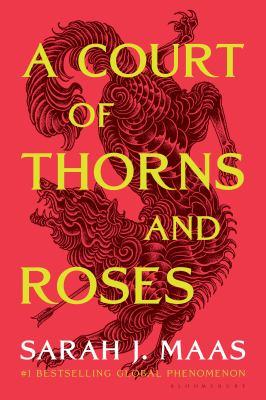 book cover for "A Court of Thorns and Roses" by Sarah J. Maas
