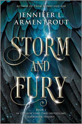 book cover for "Storm and Fury" by Jennifer Armentrout