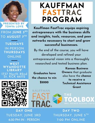 Flyer for Kauffman FastTrac Program