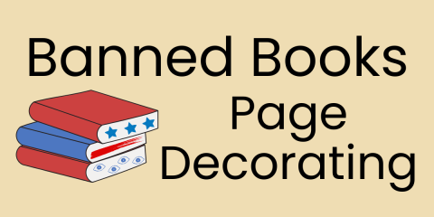 Banned Books Page Decorating