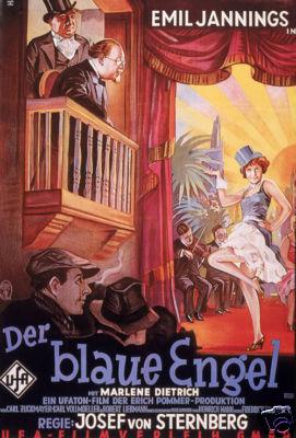 Poster for the film The Blue Angel