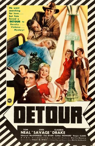 Poster for the film Detour