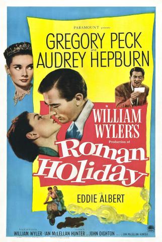Poster for the film Roman Holiday