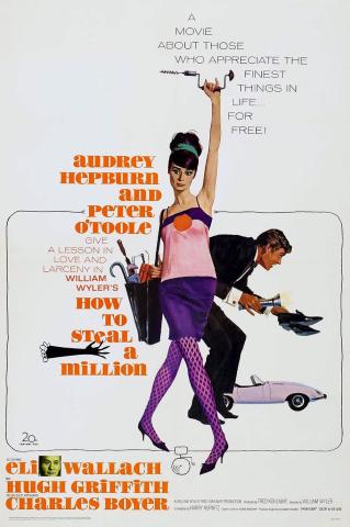 Poster for the film How to Steal a Million
