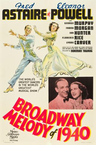 Poster for the film Broadway Melody of 1940