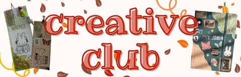 creative club text graphic