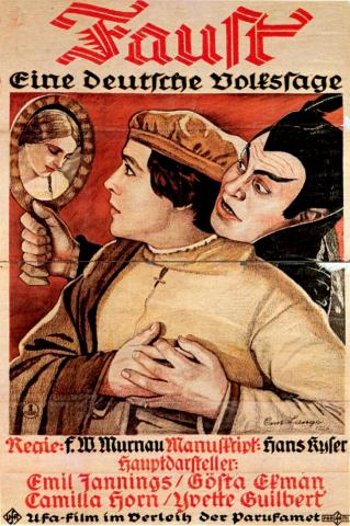 Poster for the film Faust
