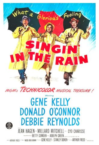 Poster for the film Singin' in the Rain