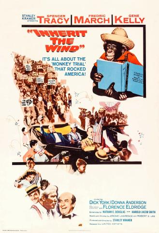 Poster for the film Inherit the Wind