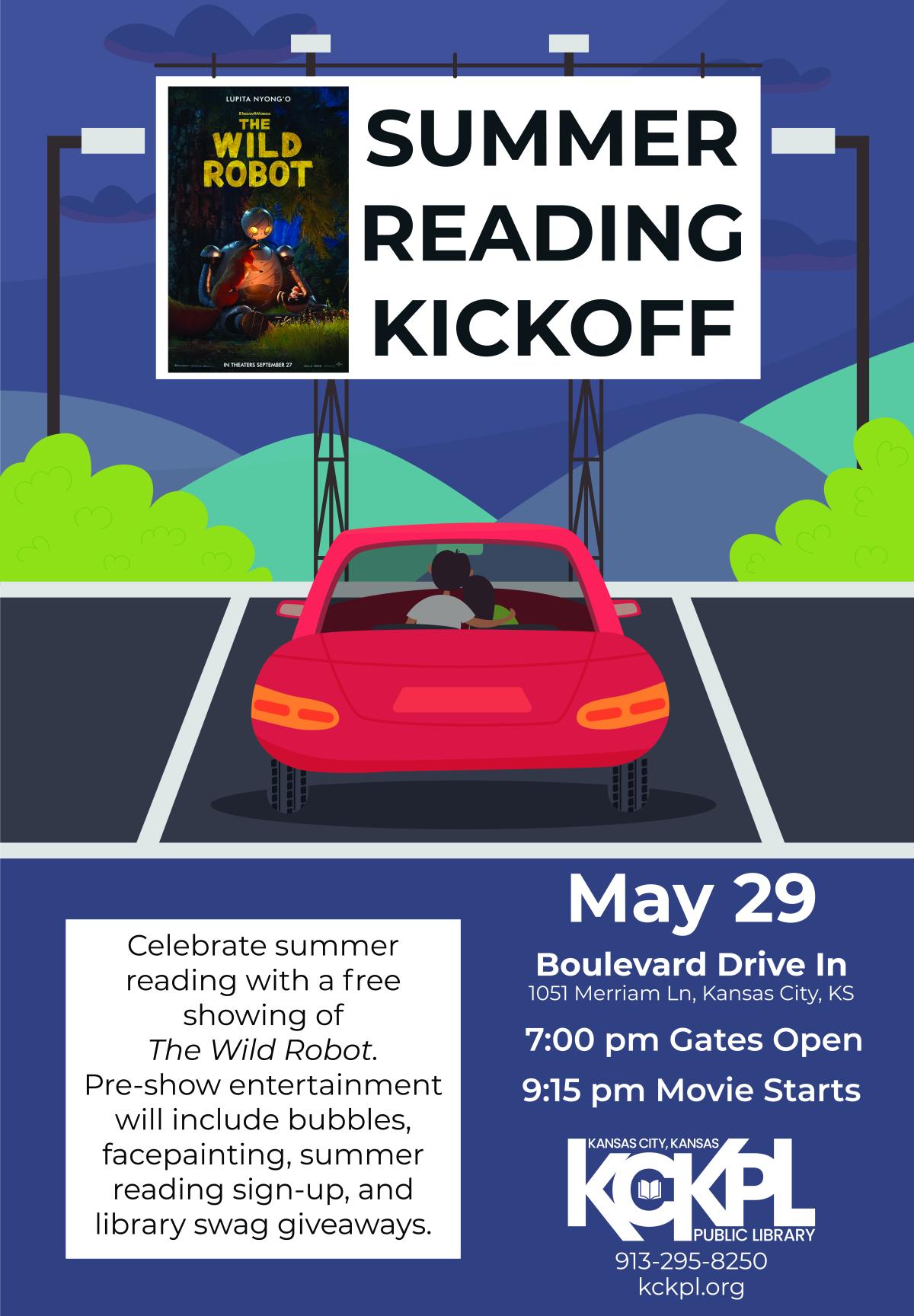 Image of the poster advertising the kickoff