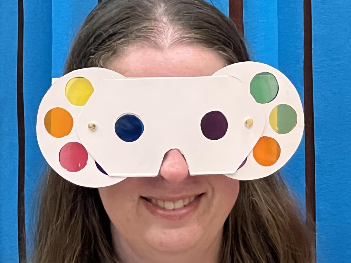 Rainbow color viewer