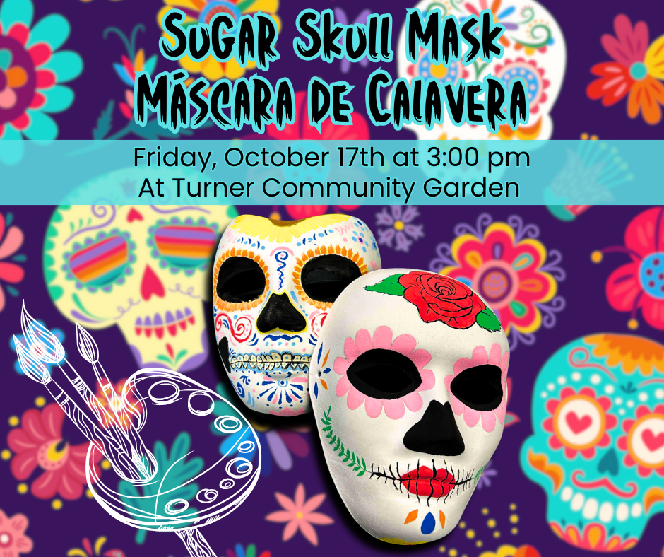 Sugar Skull Mask Máscara de Calavera