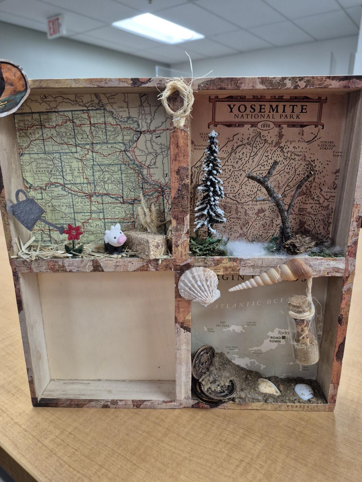 Vacation Shadow Box