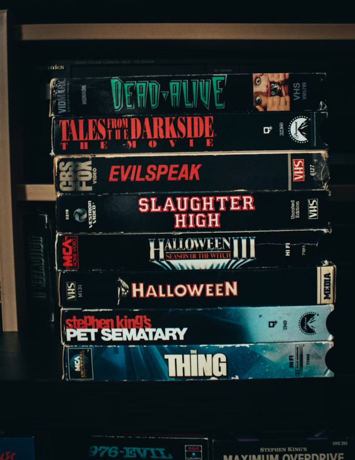 Horror Movie VHS 