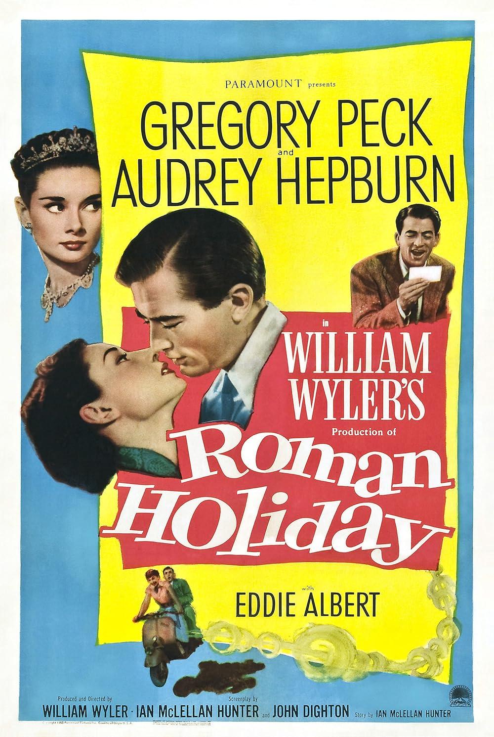 Poster for the film Roman Holiday