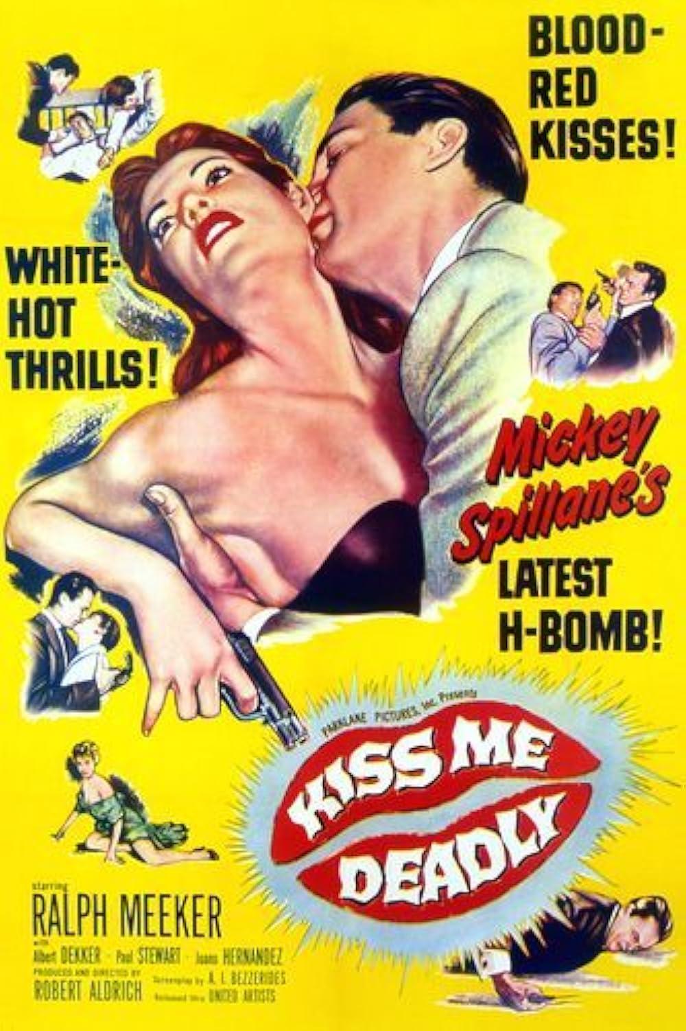 Poster for the film Kiss Me Deadly