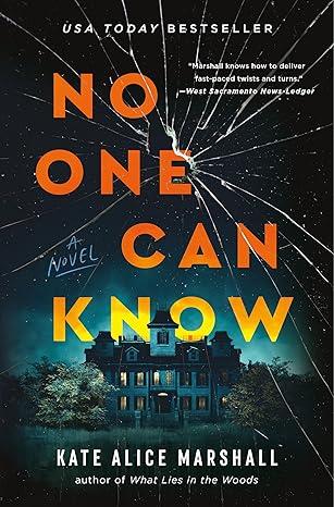 No One Can Know Kate Alice Marshall