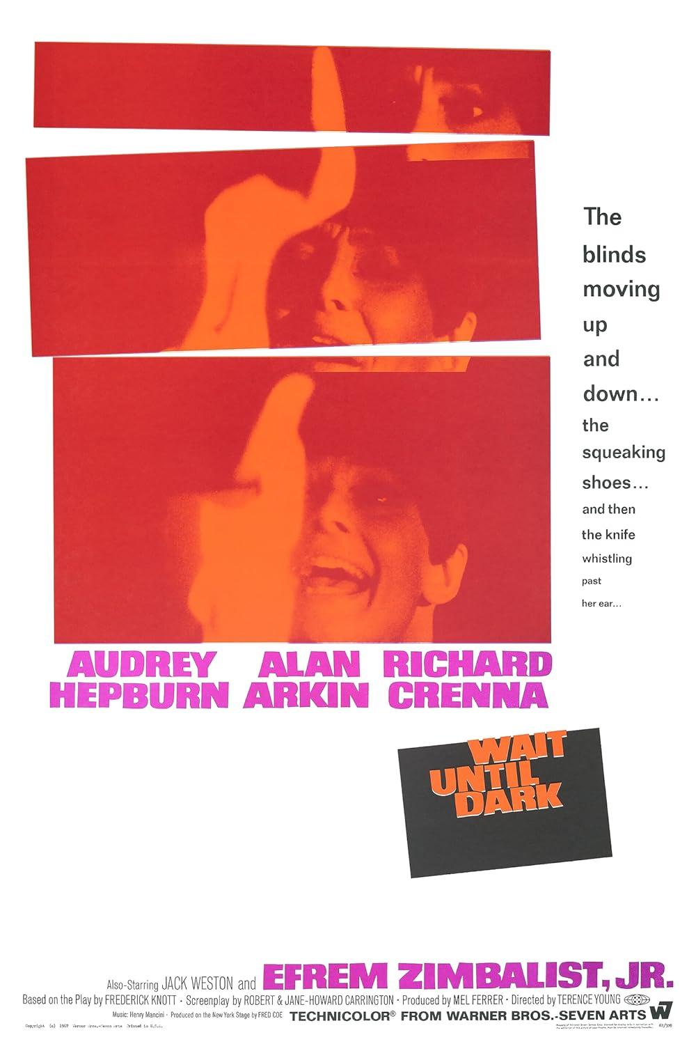 Poster for the film Wait Until Dark