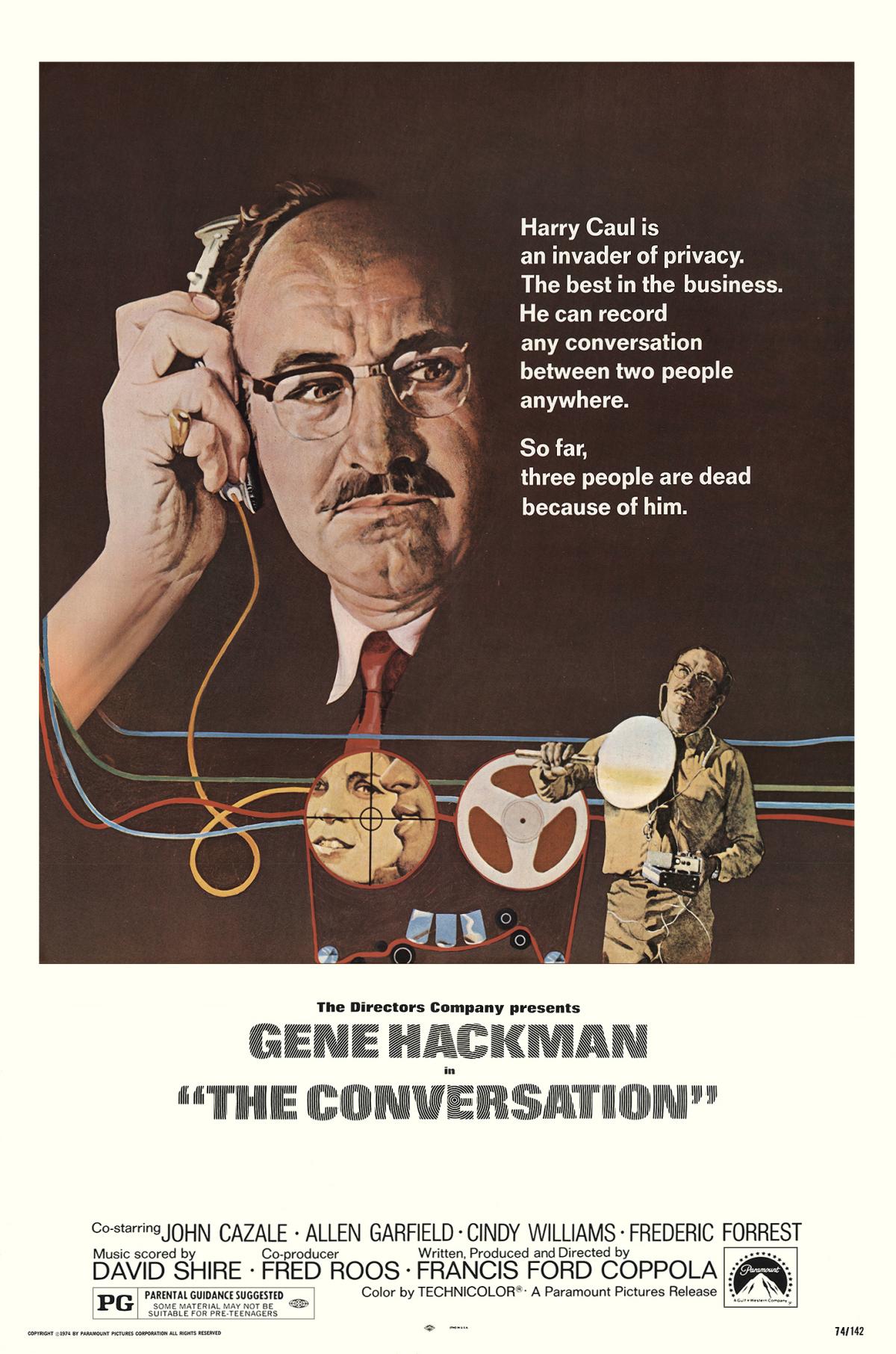 Poster for the film The Conversation