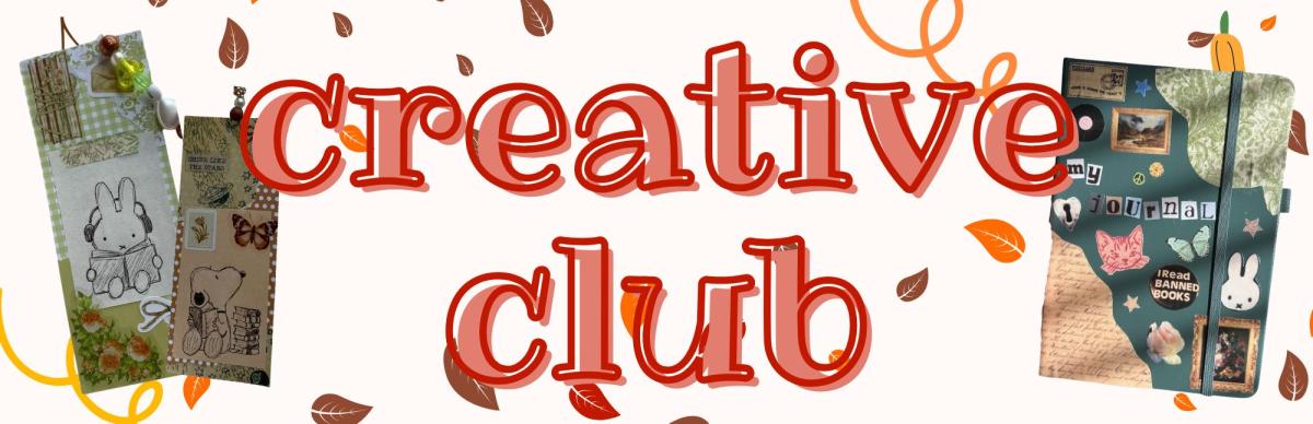 creative club text graphic