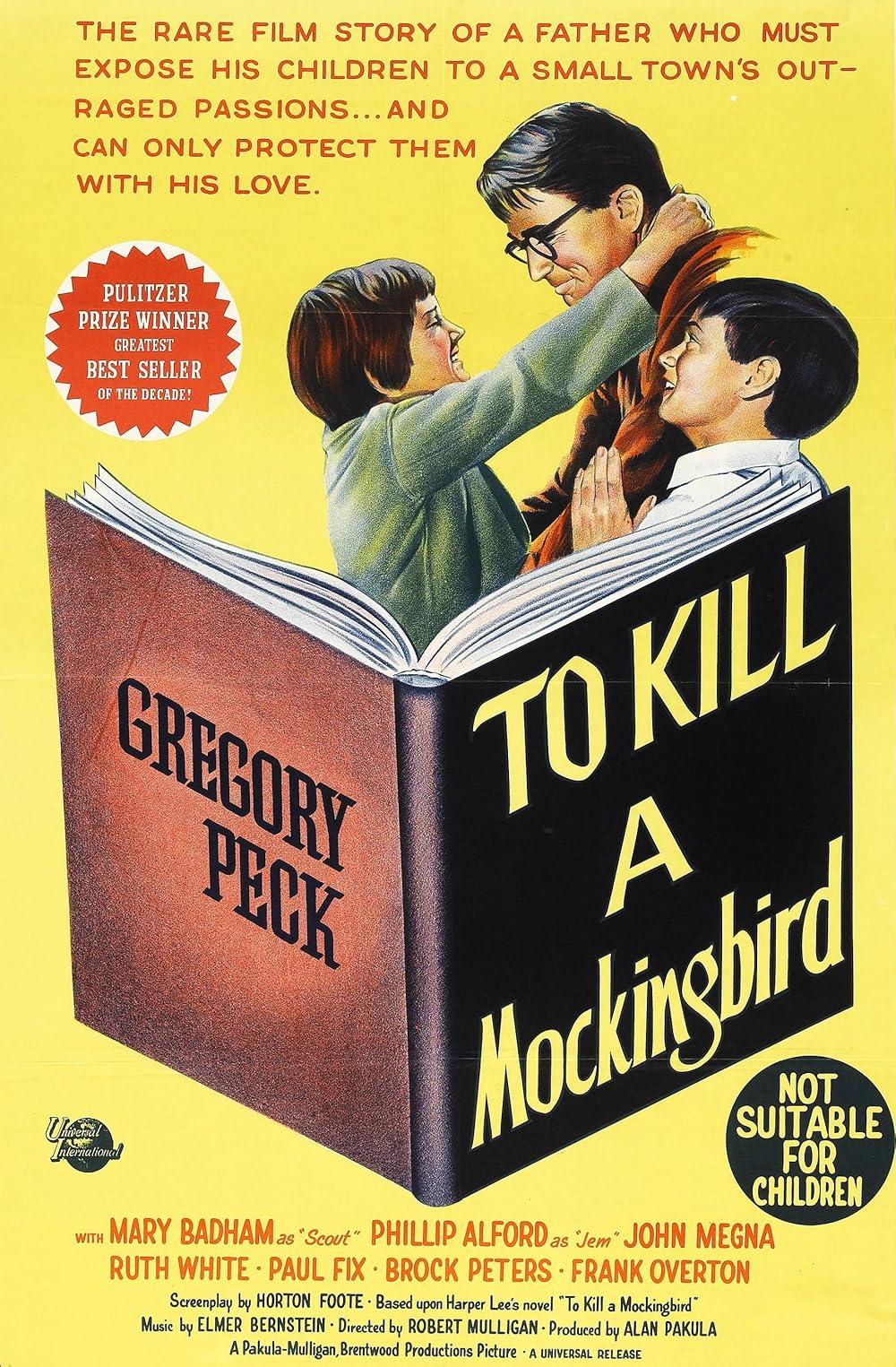 Poster for the film To Kill a Mockingbird