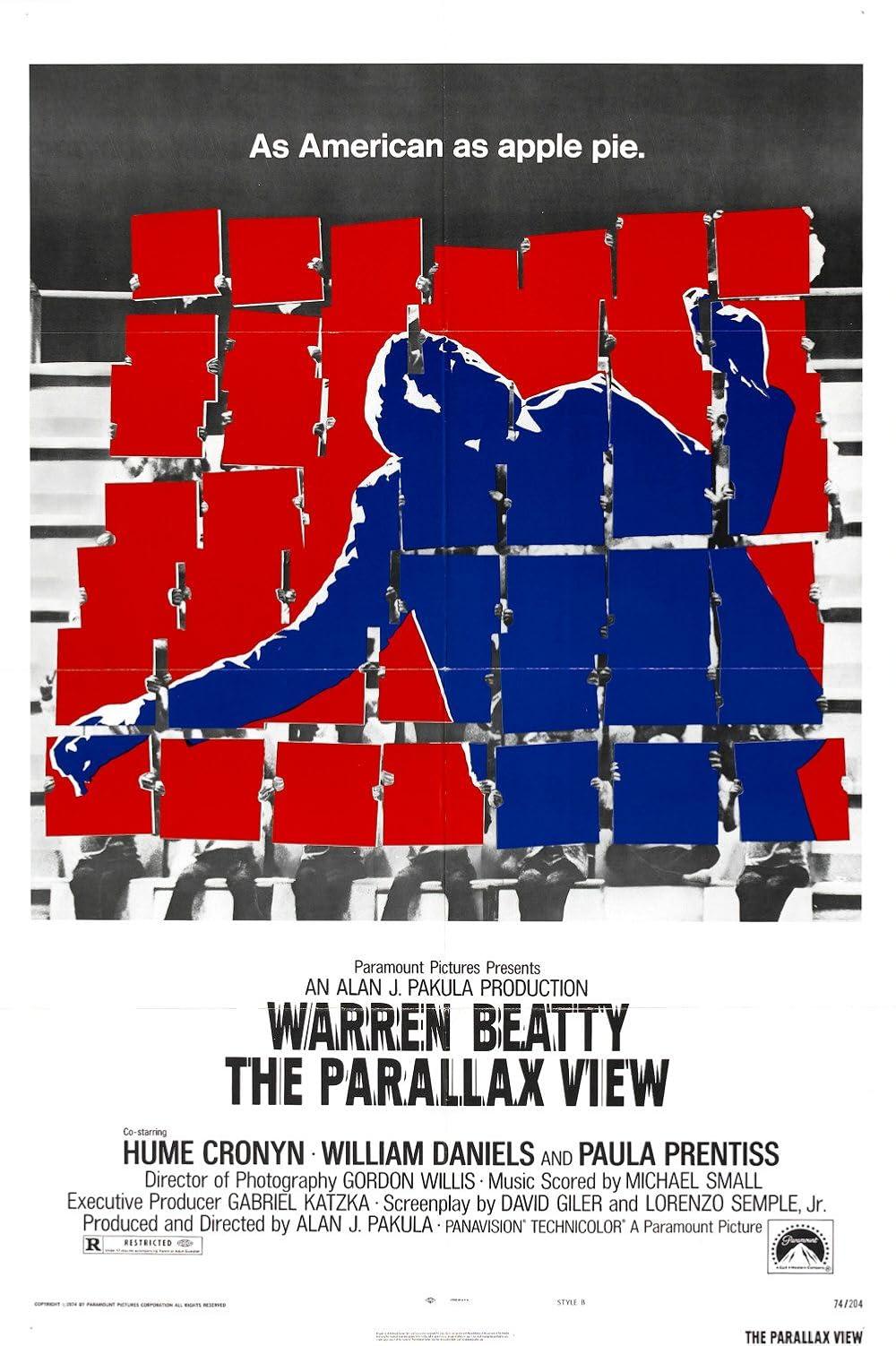 Poster for the film The Parallax View