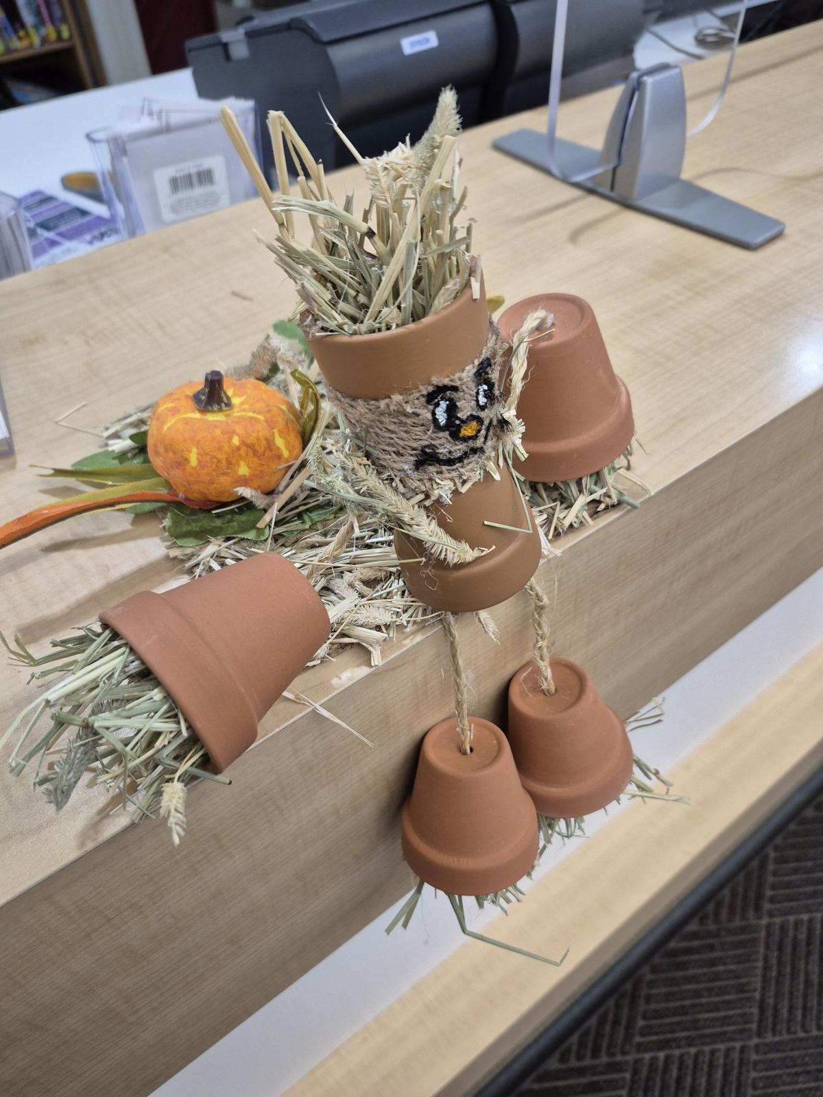 Terra Cotta Scarecrow