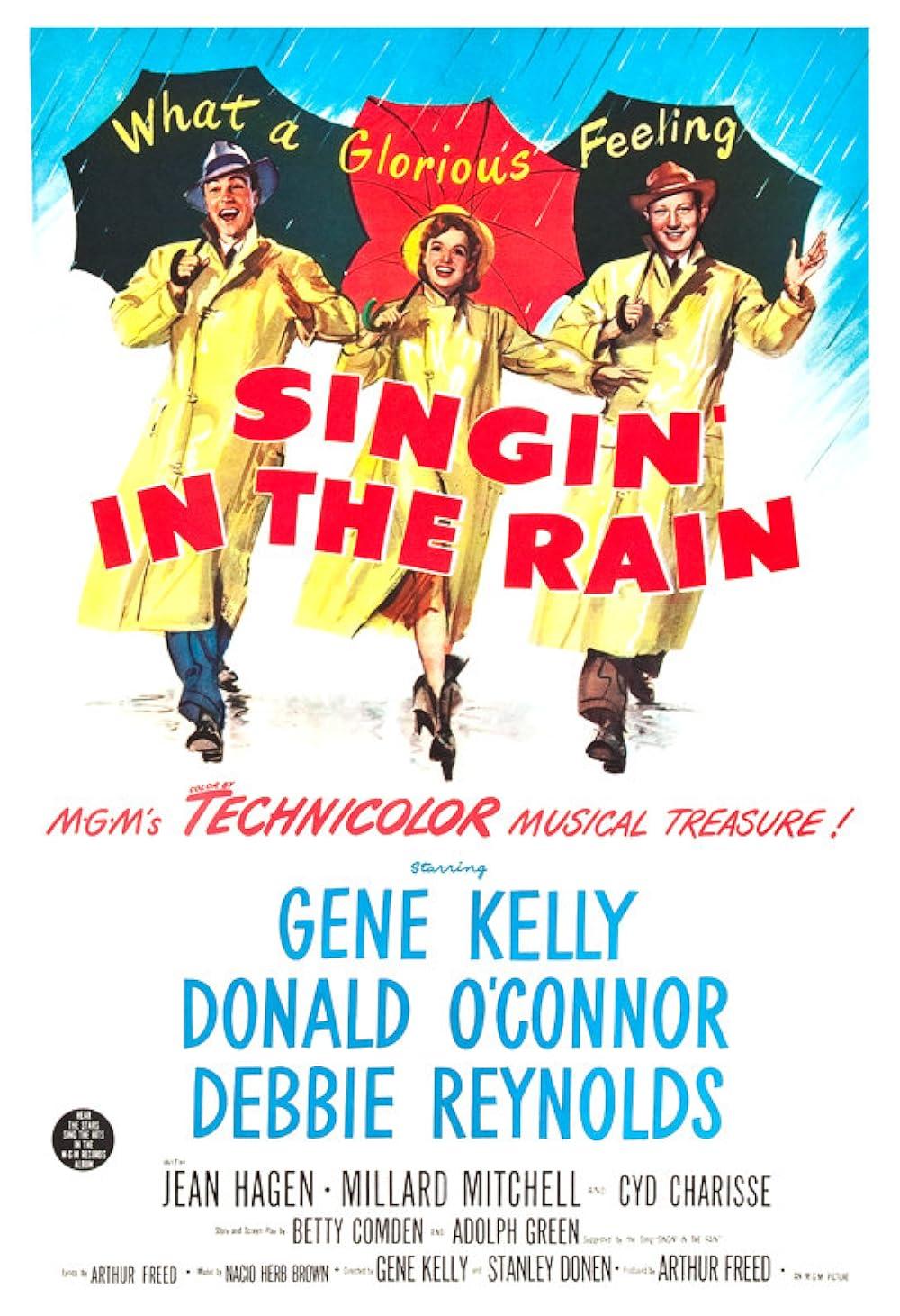 Poster for the film Singin' in the Rain