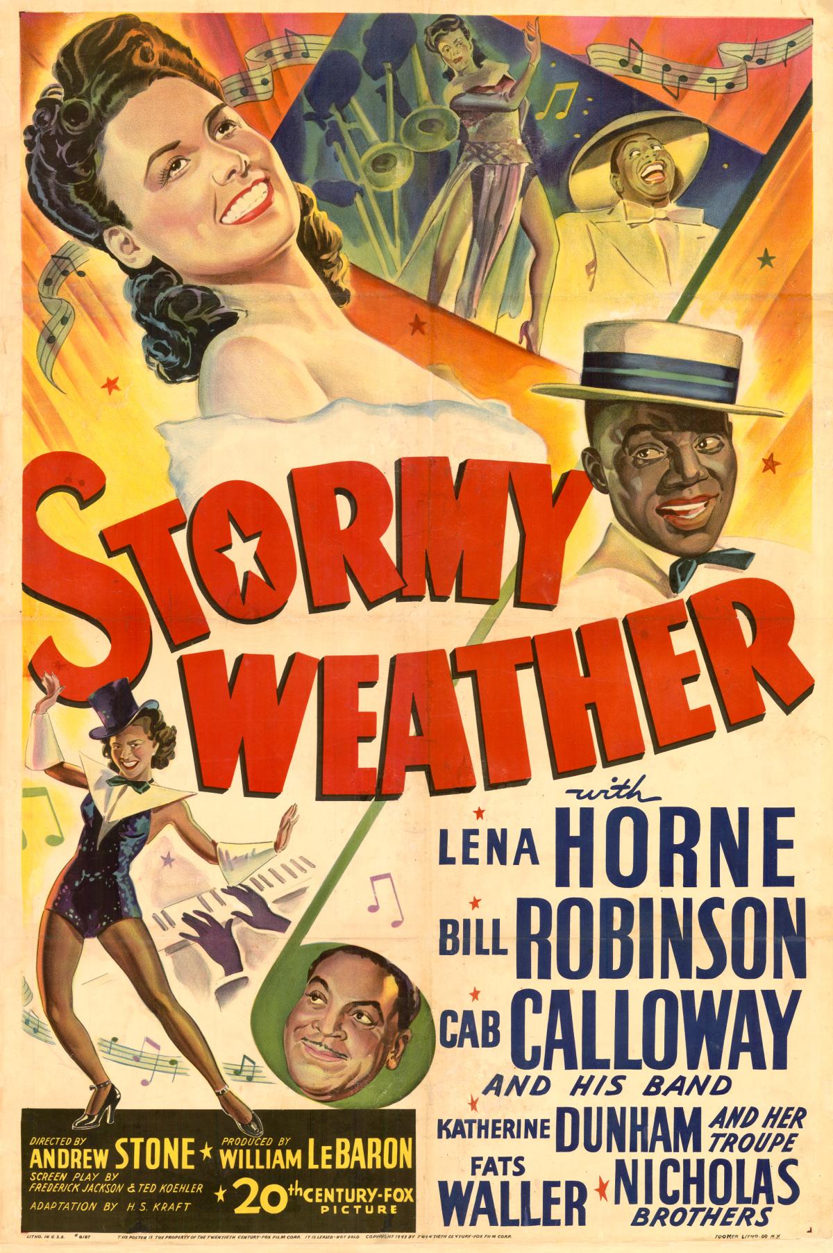 Poster for the film Stormy Weather