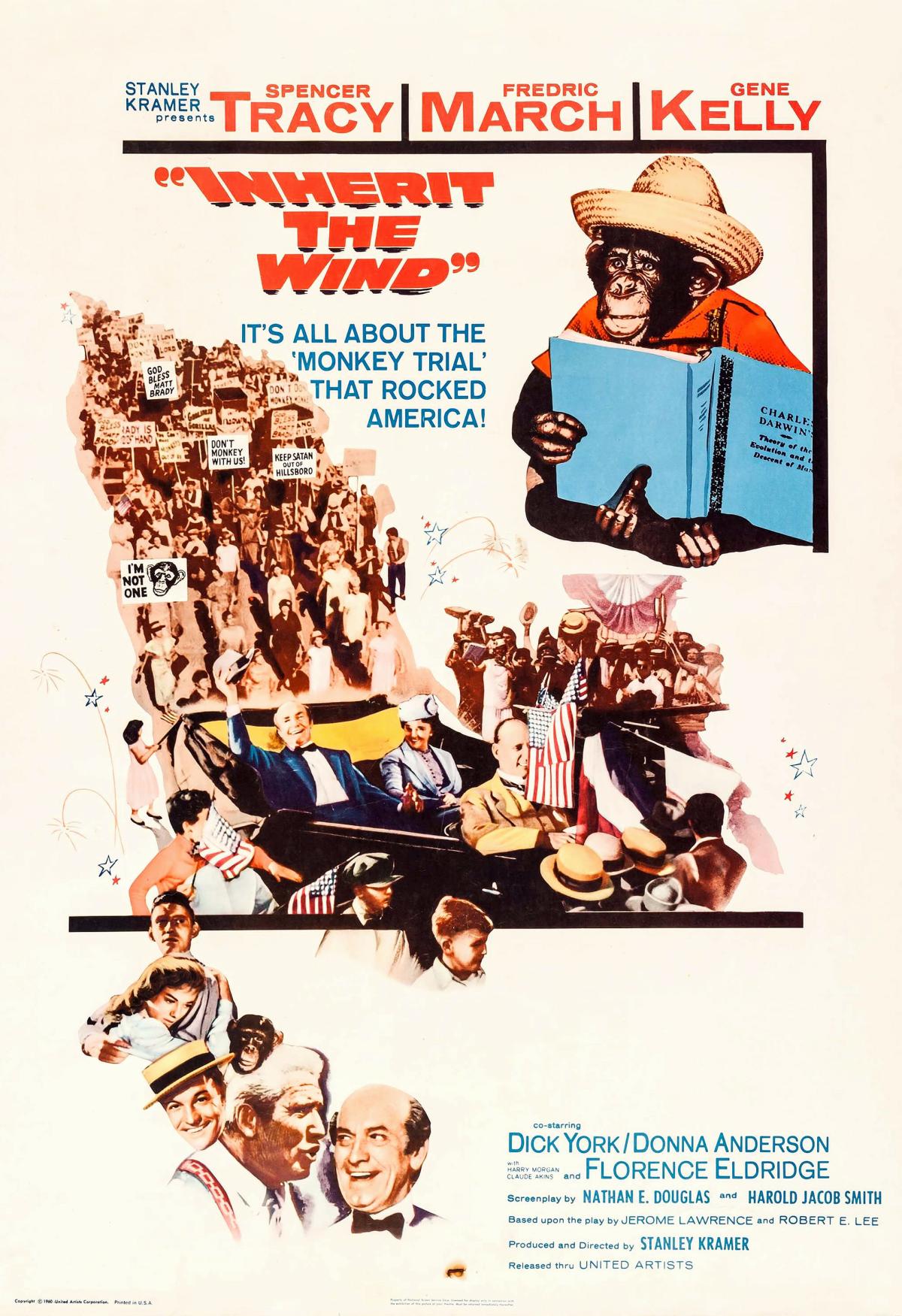 Poster for the film Inherit the Wind