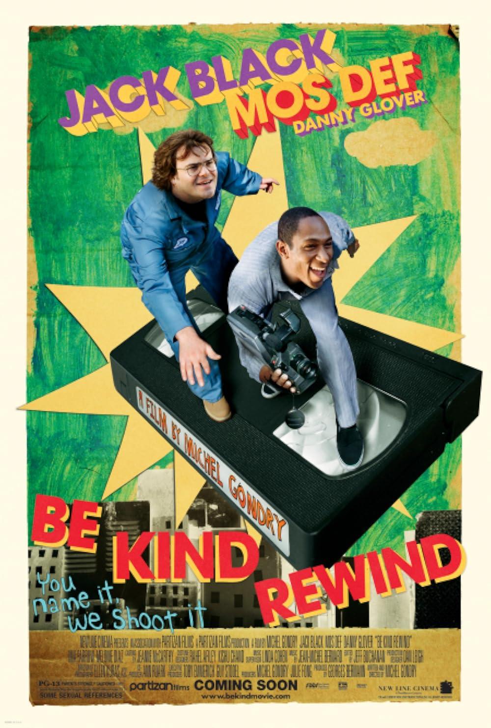 Poster for the film Be Kind Rewind